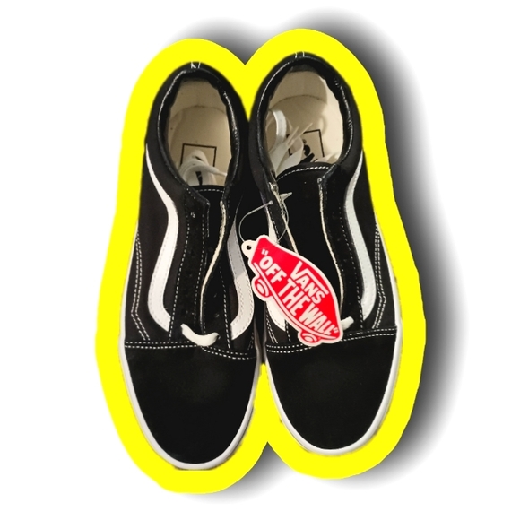 VANS Old Skools Blk/Wht - Picture 4 of 4